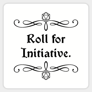 Roll for Initiative Sticker